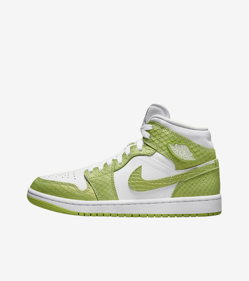 air-jordan-1-mid-wmns-green-python