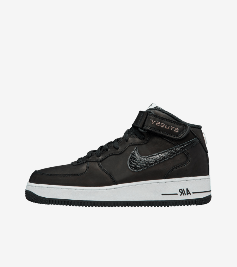 nike-air-force-1-mid-x-stussy-black-white