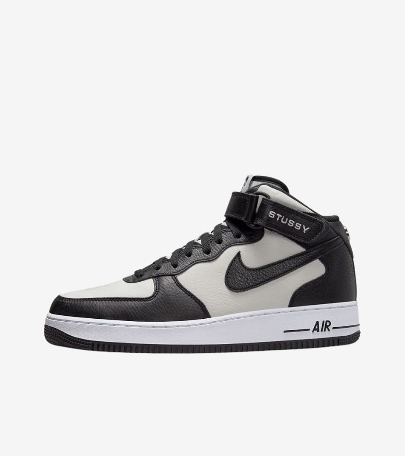 nike-air-force-1-mid-x-stussy-grey-black