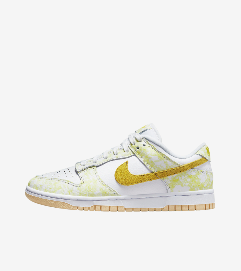 nike-dunk-low-yellow-strike-white